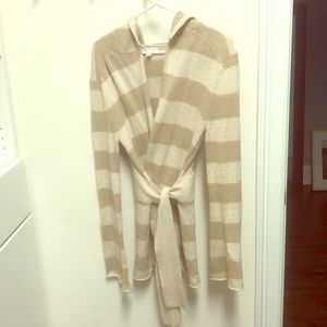 Hooded Sweater Cardigan